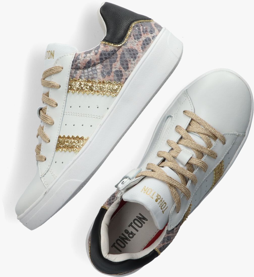TON & TON witte ton & ton lage sneakers erica