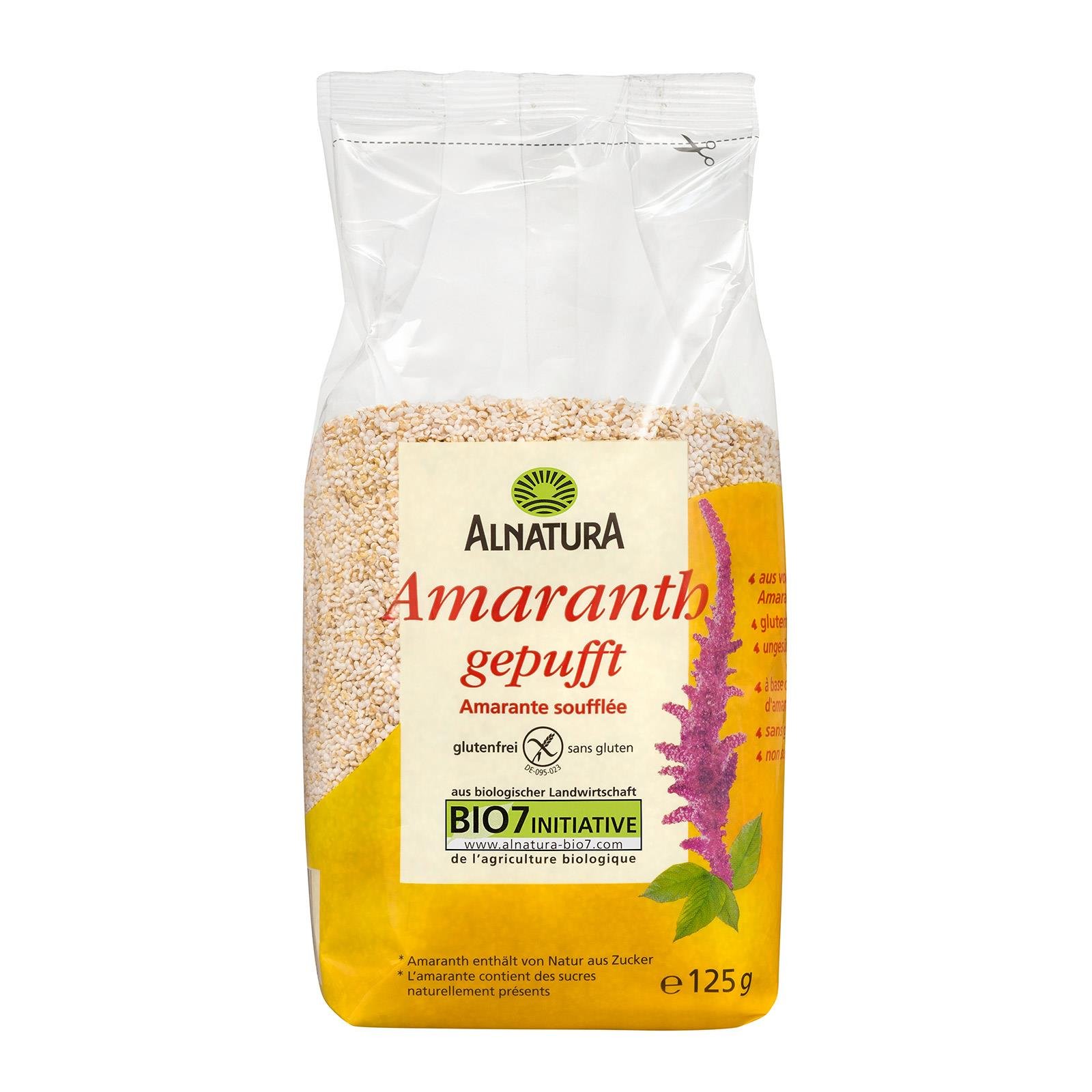Alnatura Amaranth Gepufft
