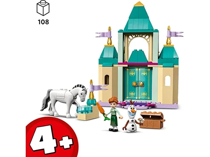 LEGO Disney Princess 43204 Anna og Olafs sjov på slottet