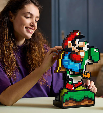 LEGO? Super Mario World: Mario og Yoshi 71438 - 1215 Dele
