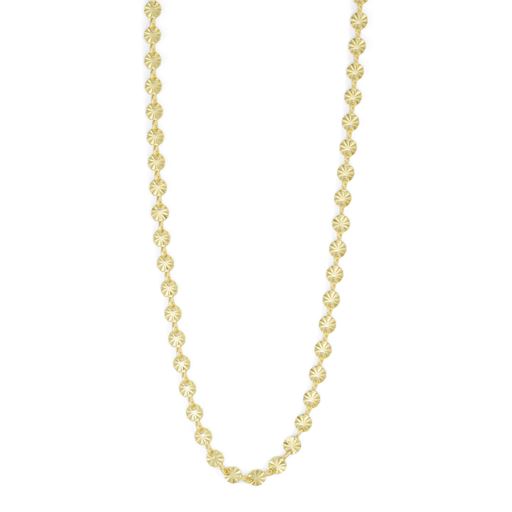 Pure By Nat Lænke Halskæde, Gold Plated, 42 cm