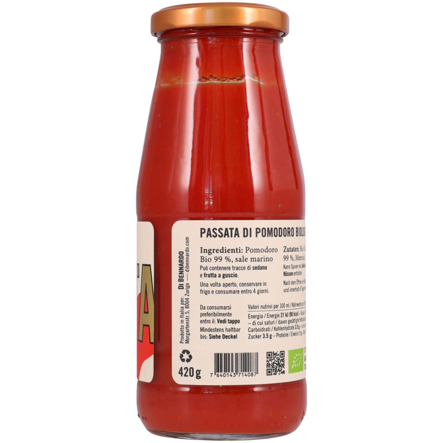 Di Bennardo Bio Passata di pomodoro