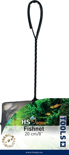 HS Aqua Visnet Grof Zwart 20 CM | Schepnetten