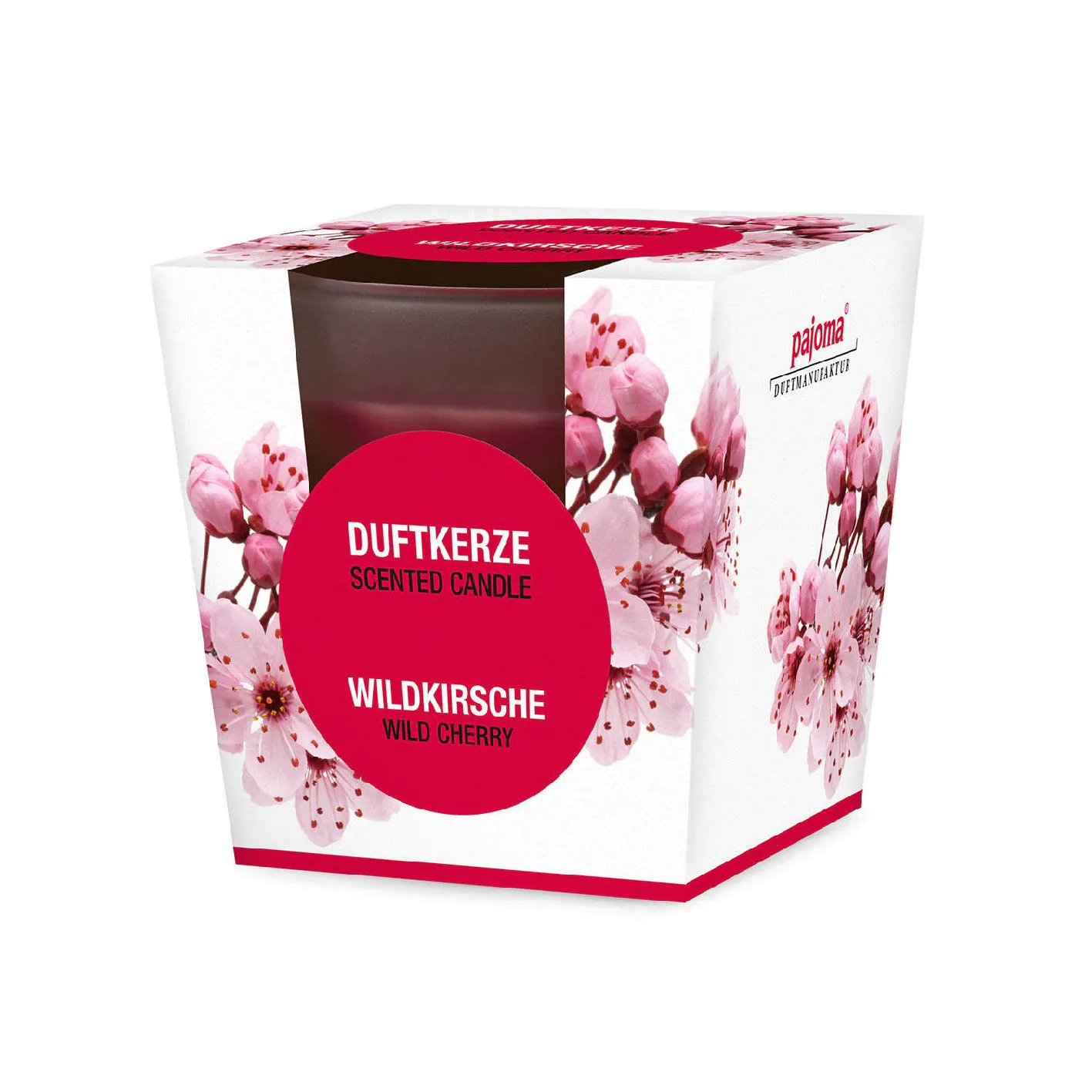 Duftkerze im Glas, Wildkirsche