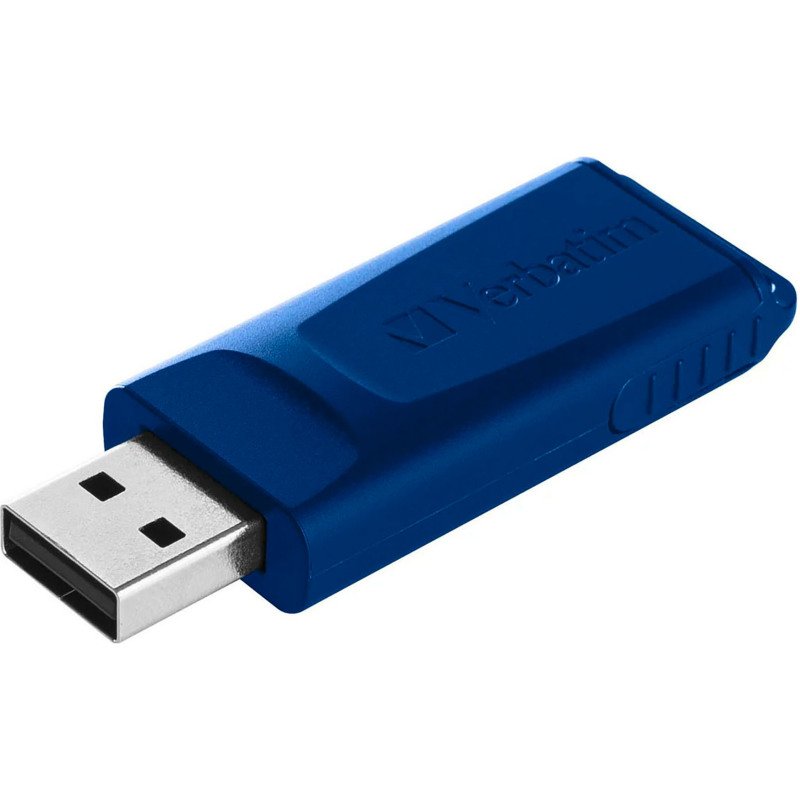 Verbatim pack de 2 clés USB Slider 32 Go Usb 2.0 (USB-A) couleur assortie