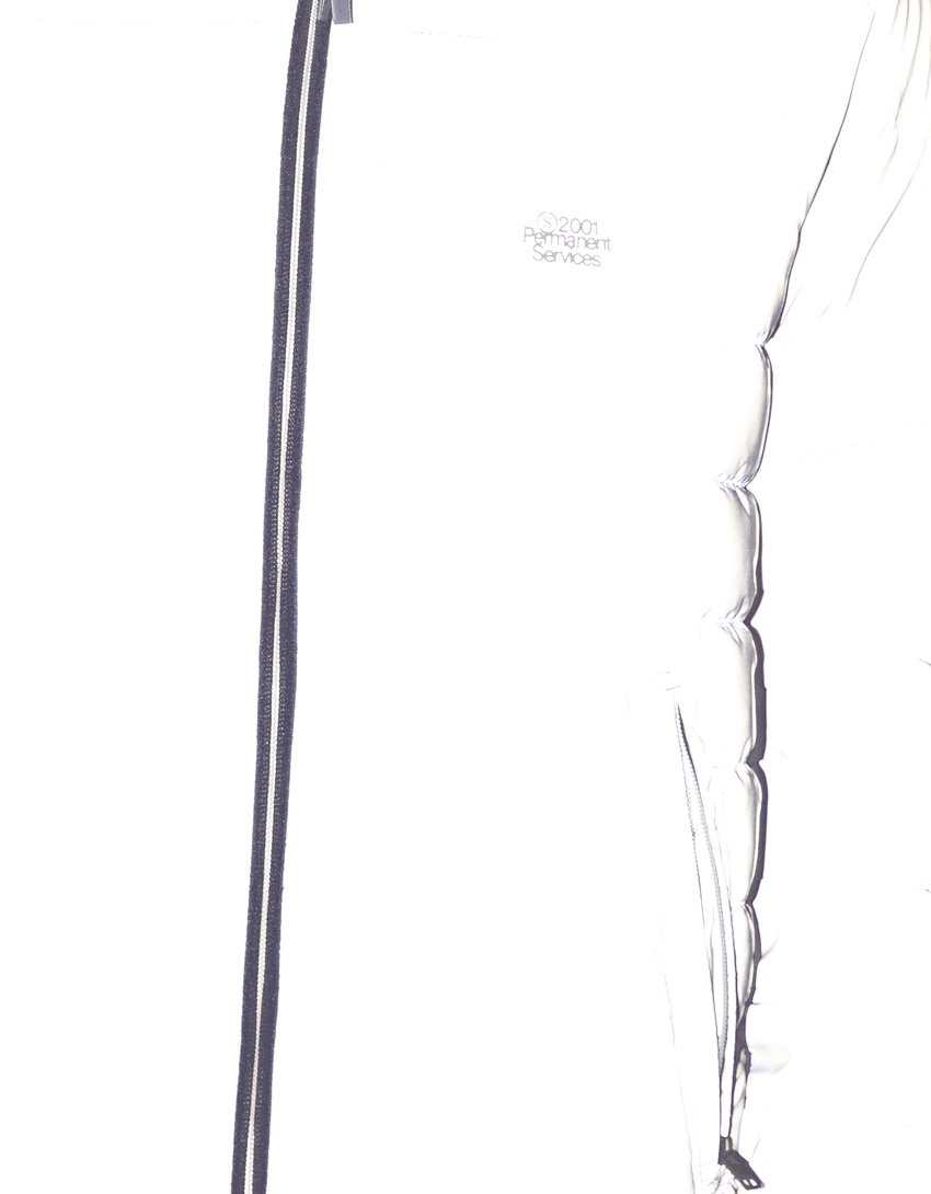 Jaqueta puffer leve e refletora