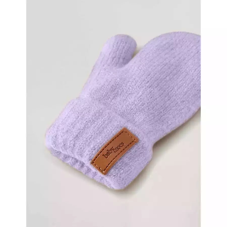 BabyMocs Handschuhe Vegan lila