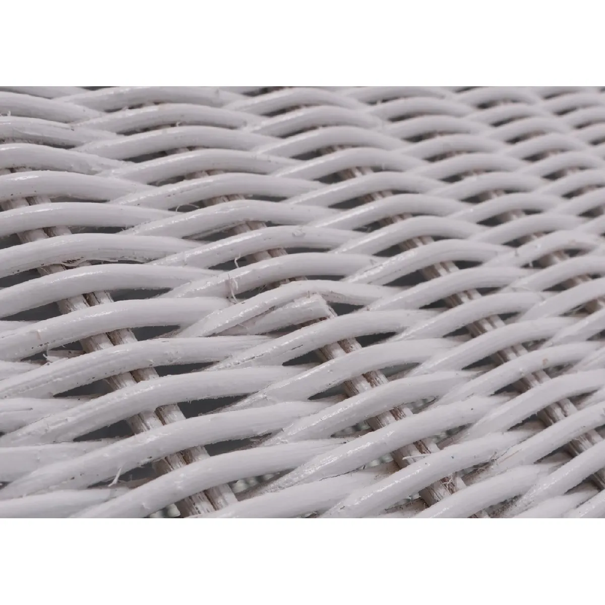 Mendler Coffre de stockage M92 - Blanc