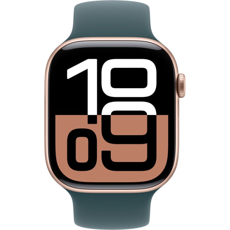 Apple MXLQ3ZM/A accessoire intelligent à porter sur soi Bande Vert Fluoroélastomère