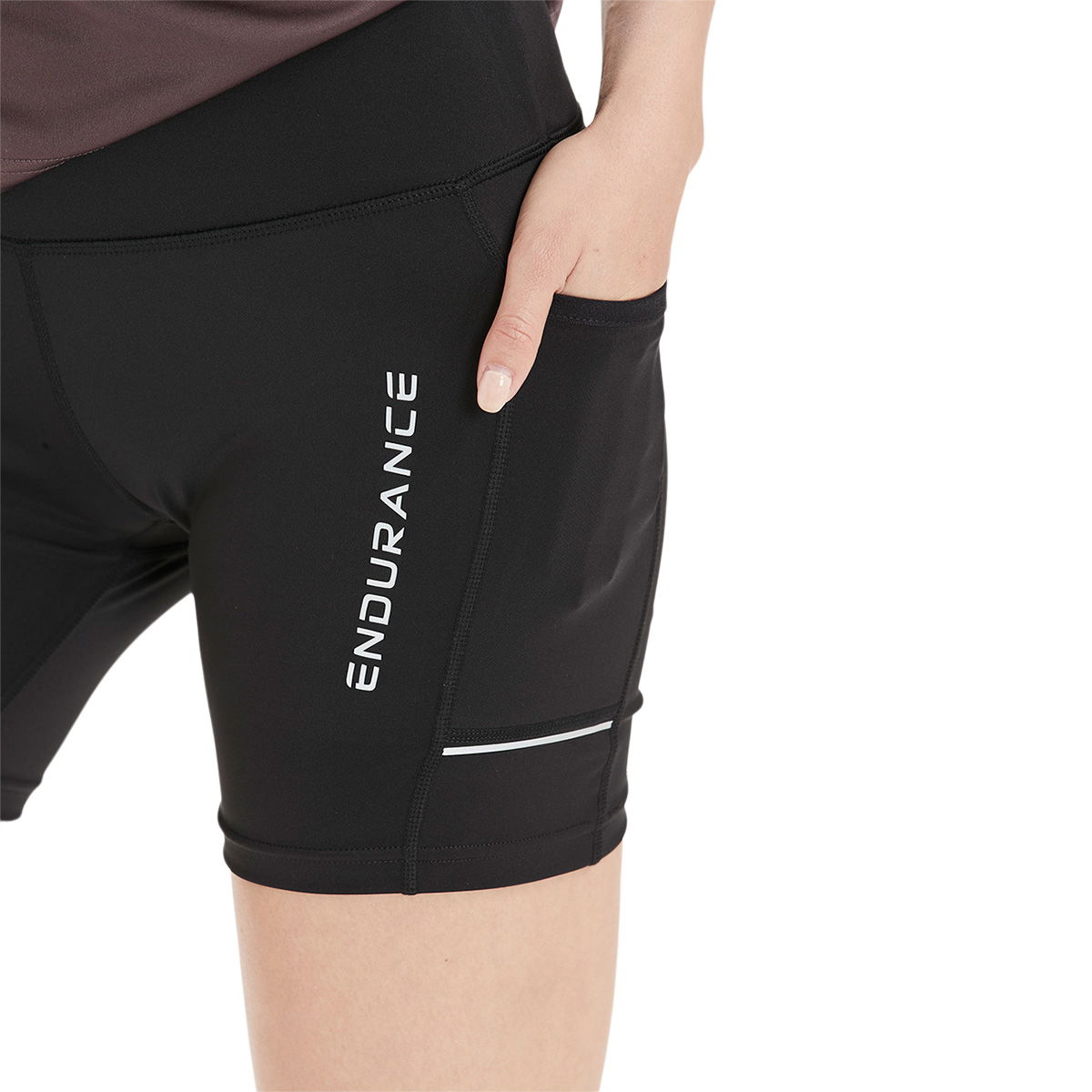 Endurance Energy High-Waist Korte Løbetights Dame