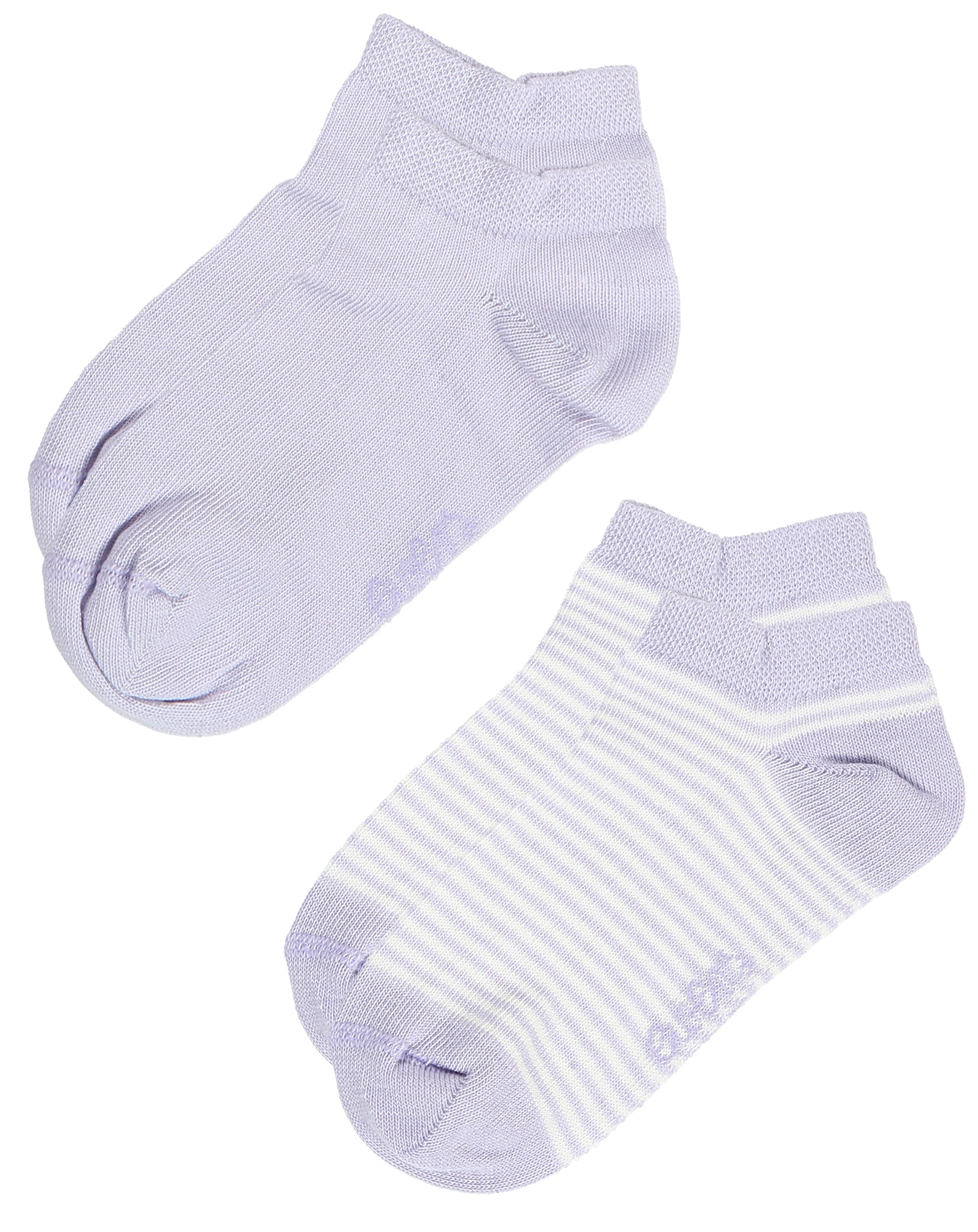Sneakersocken RINGEL/PUNKTE 6er Pack in flieder/latte