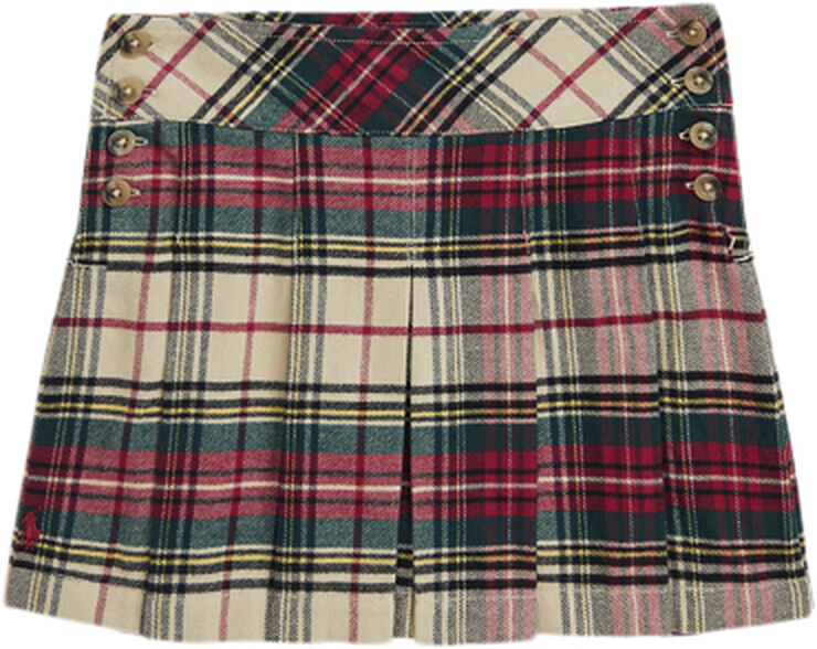 Polo Ralph Lauren 32/2 COTTON TWILL-TRTNPLTDSKRT-KT-F 149 cream red multi