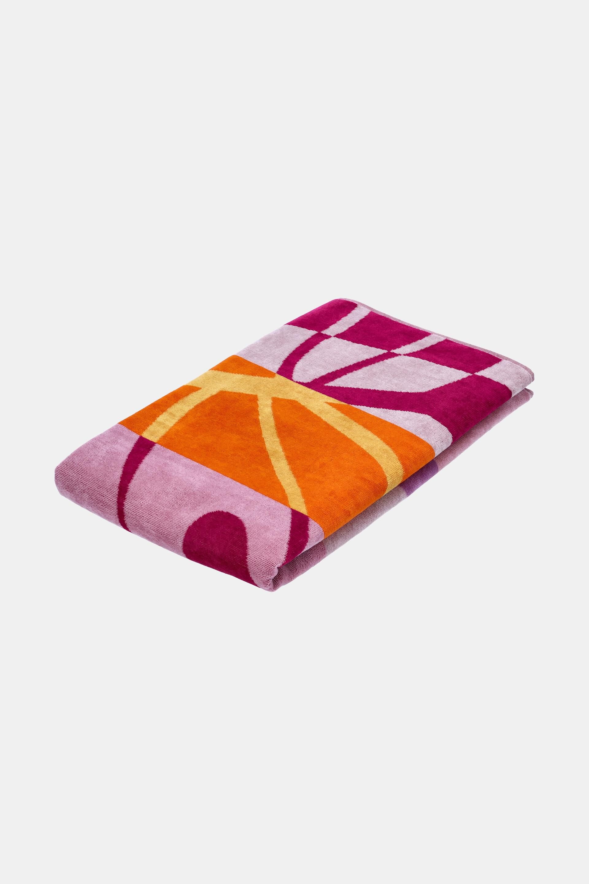 Serviette de plage multicolore
