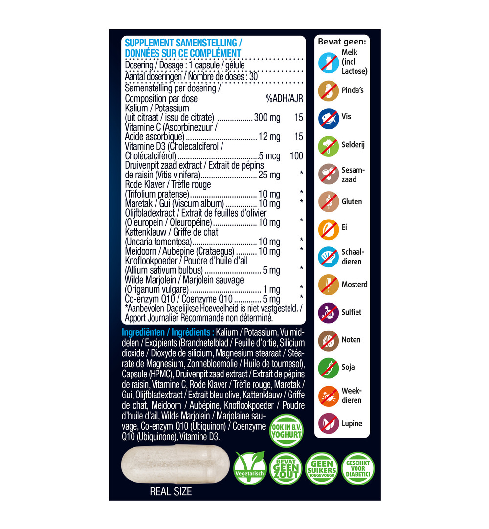 Lucovitaal Bloeddruk  (30 capsules)