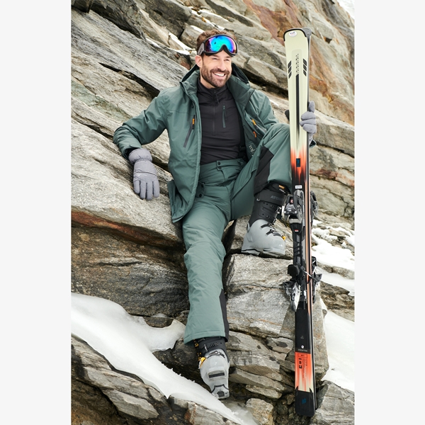 Mountain Peak skibril met gekleurde lens