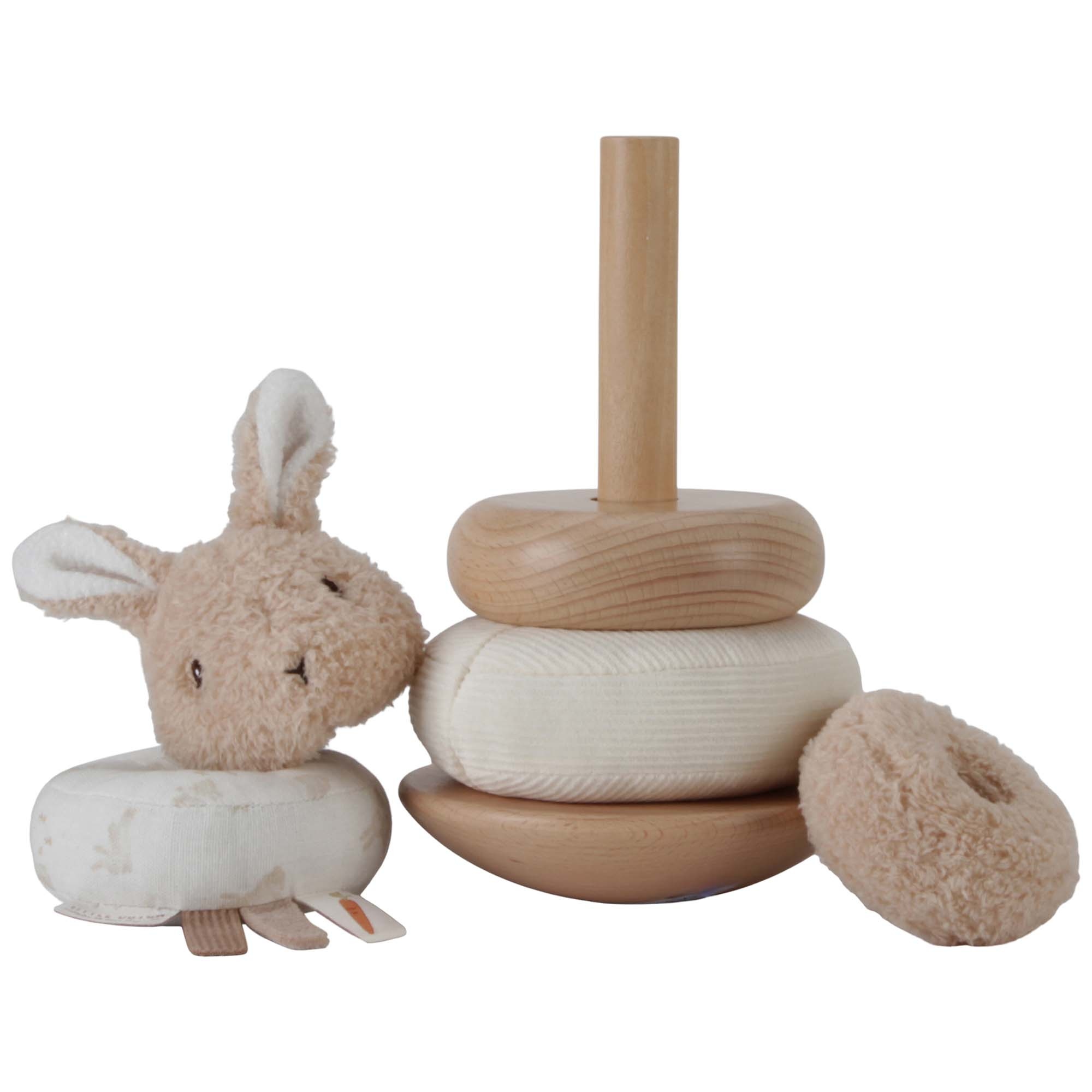 Little Dutch Baby Bunny Stapel-tuimelaar beige