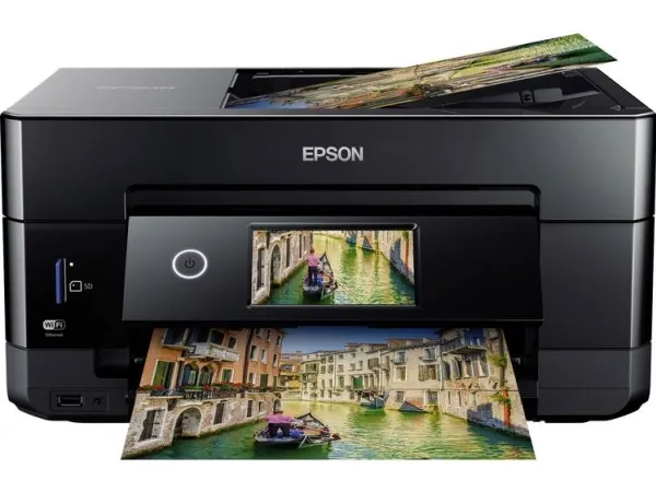 Epson Expression Premium XP-7100 Small-in-One - Multifunktionsprinter - farve - blækprinter - Legal (216 x 356 mm) (original) - A4/Legal (medie) - op til 11 spm (kopiering) - op til 15.8 spm (udskriver) - 120 ark - USB 2.0, Gigabit LAN, Wi-Fi(n) - so