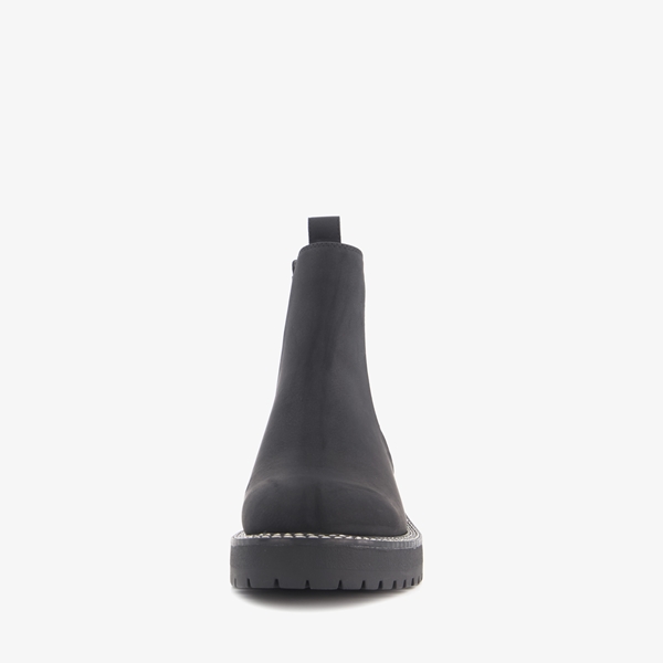 Blue Box lage dames chelsea boots zwart
