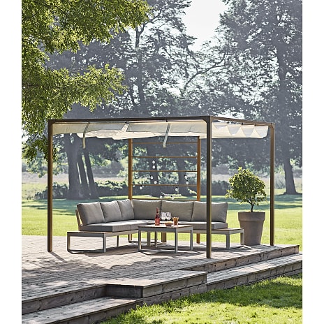 Bonn loungesæt - Sandy grey