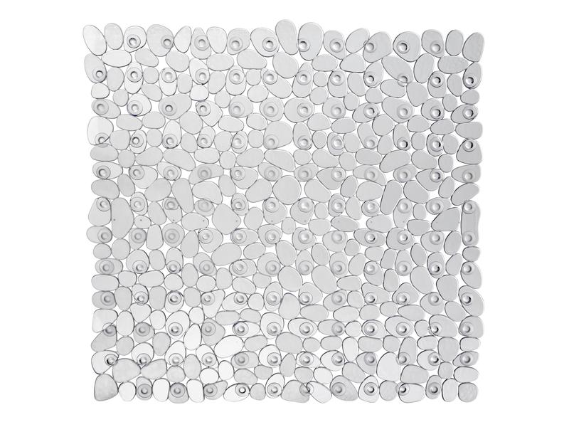 Wenko Duschwanneneinlage Paradise Transparent Dekorative Duschmatte