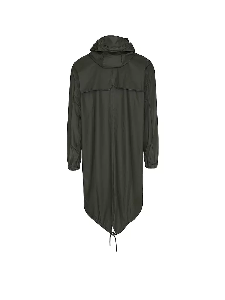 RAINS Parka - Regenjacke dunkelgrün