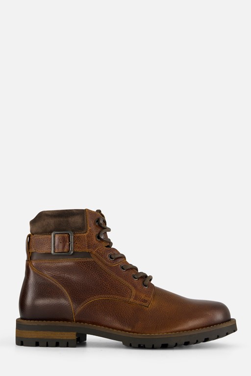 Outfielder Veterboots bruin Leer