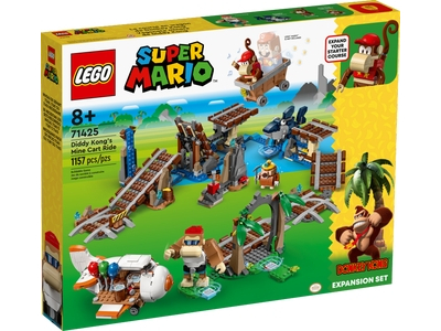 LEGO Uitbreidingsset: Diddy Kongs mijnwagenrit (71425)