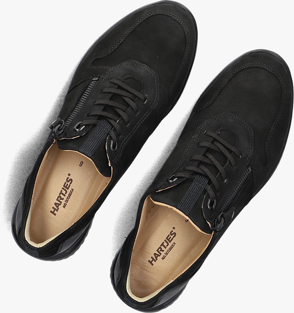 zwarte hartjes lage sneakers 162.1112 breeze