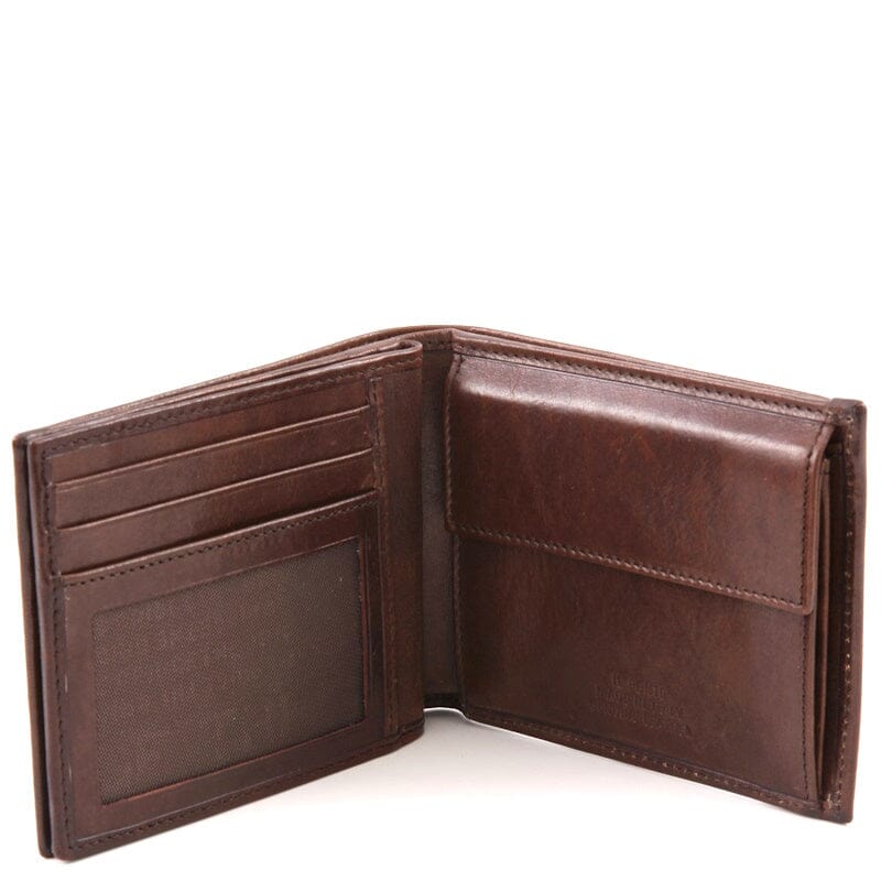 The Bridge Story Uomo Billfold 6CC Bruin