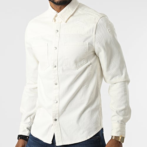 Surchemise Jean Blanc