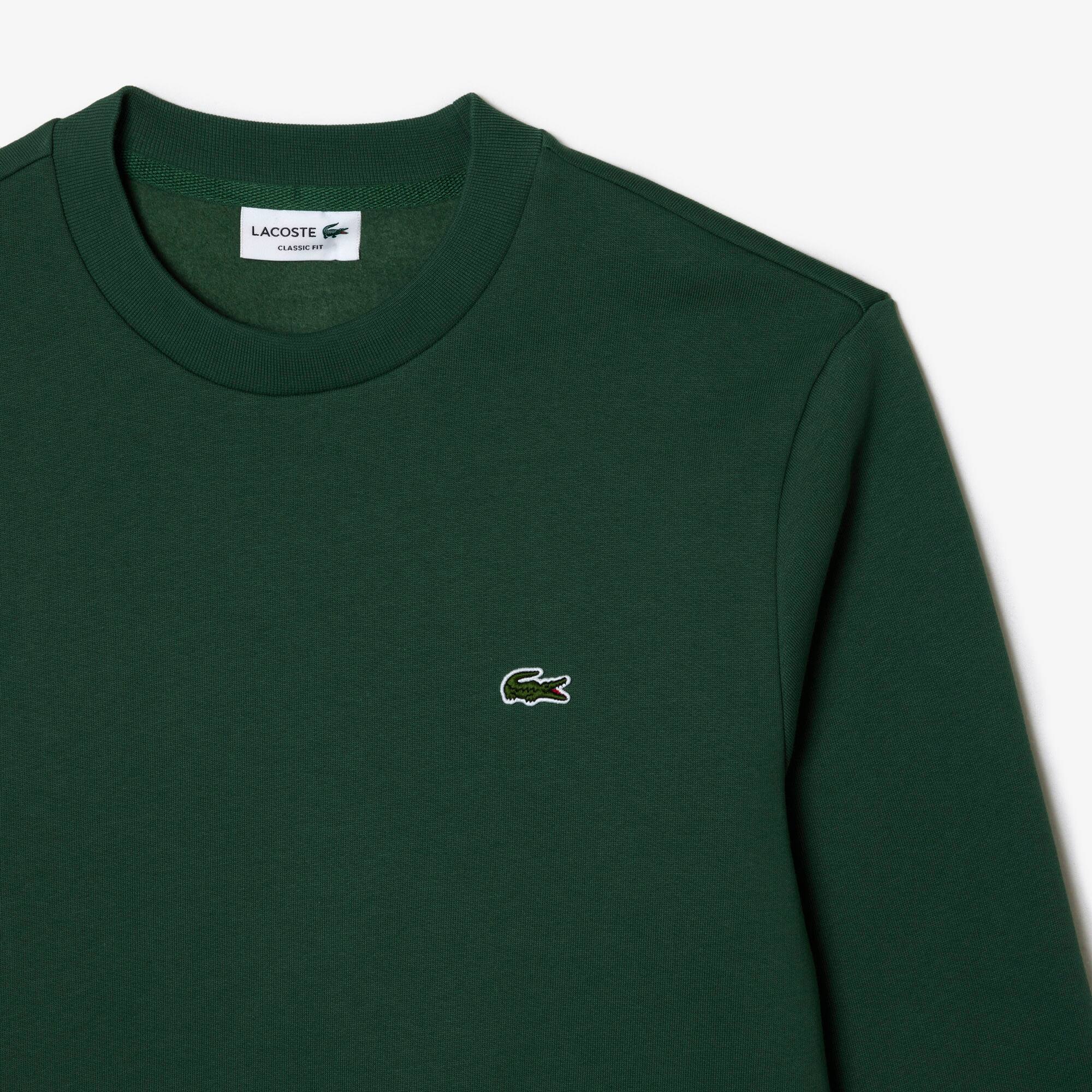 Jogging-Sweatshirt aus aufgerautem Fleece Sweatshirts - Grün - Lacoste - Herren