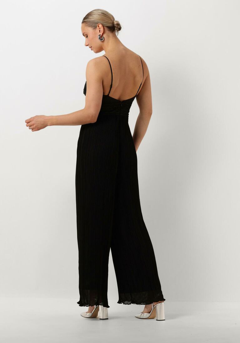 GUESS zwarte guess jumpsuit amiah pleated jumpsuit