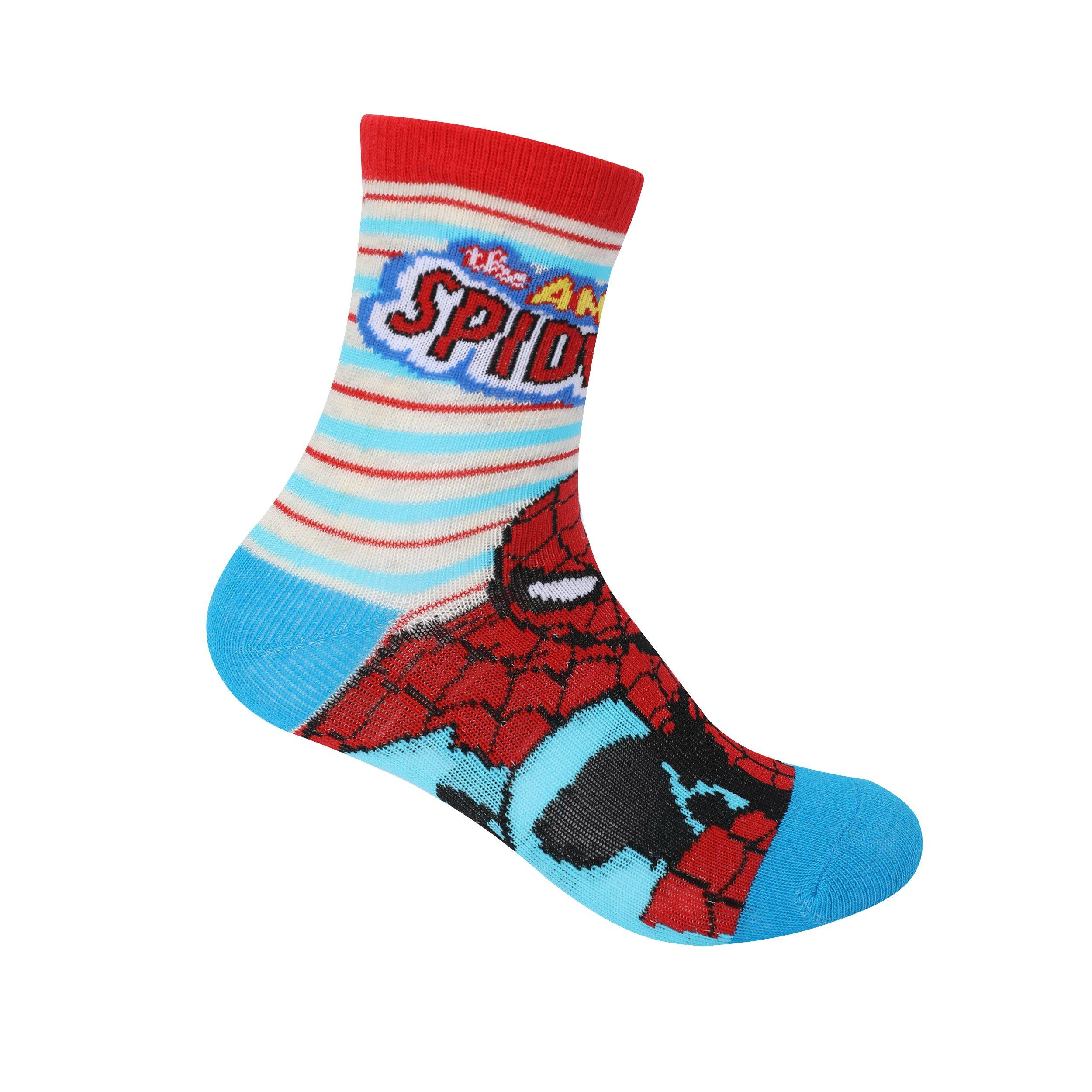 Character Marvel 3 Pack Crew Socks Infants