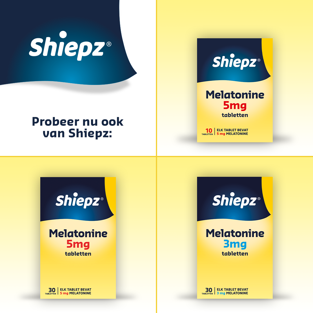 Shiepz Melatonine 3 Mg (10 tabletten)