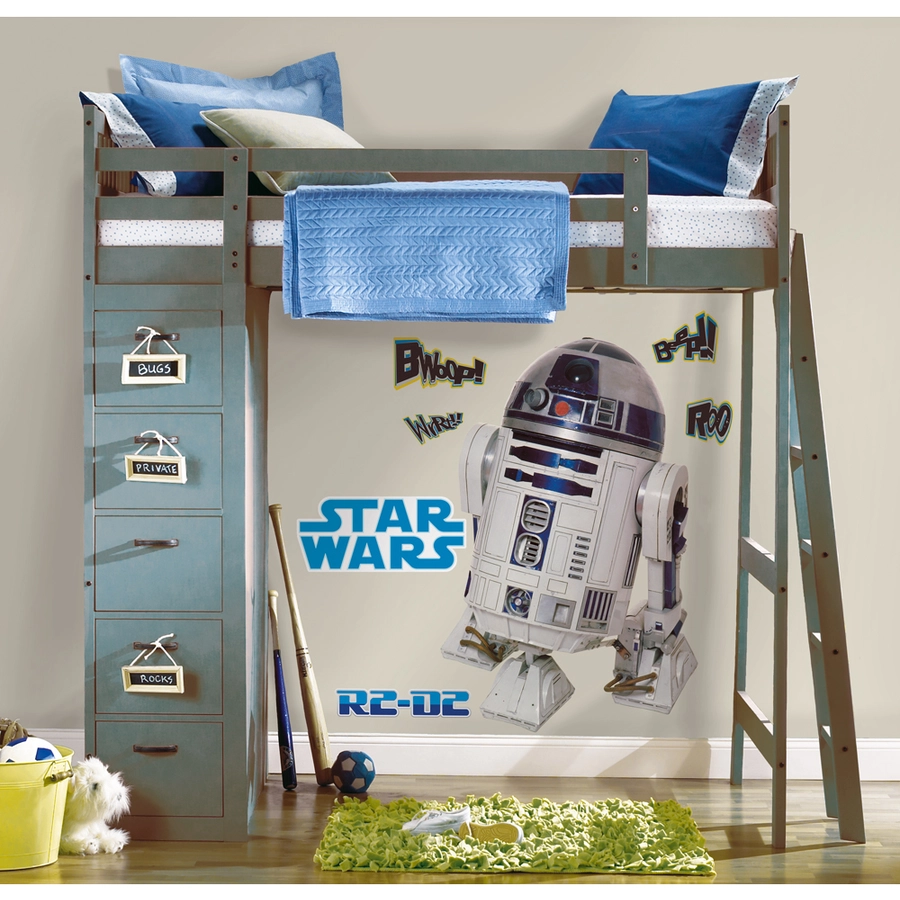 Room Mates Star Wars R2D2 Mehrfarbig