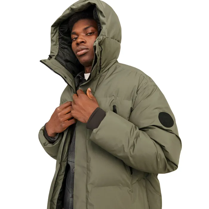 Jack & Jones Alpha Long Puffer Winterjas Heren