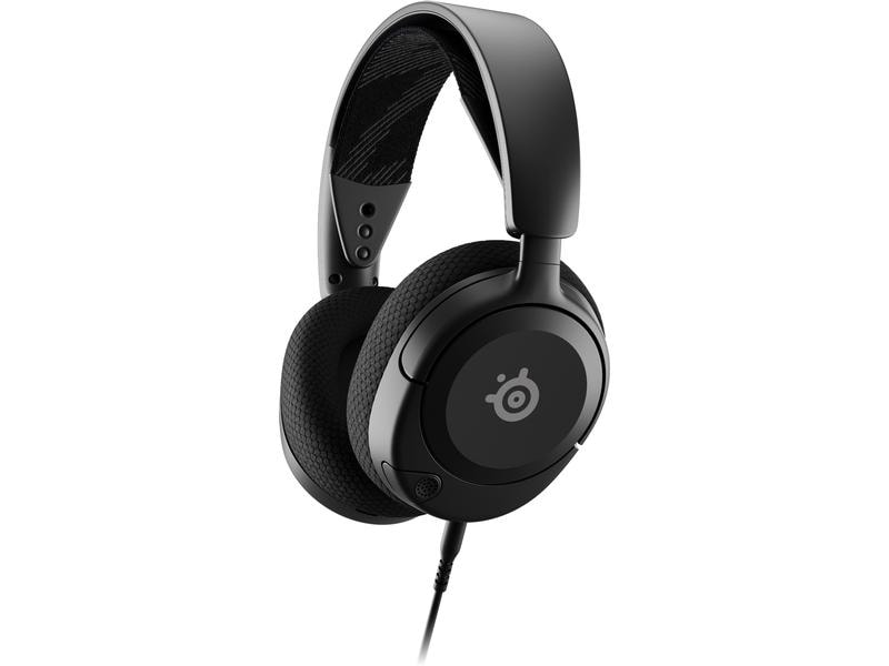 Steel Series Headset Arctis Nova 1 Schwarz Over-Ear Gaming-Headset mit Surround-Sound