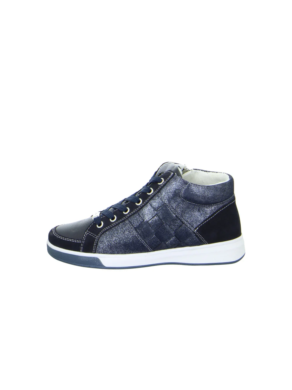 Hightop Sneaker Rom blau