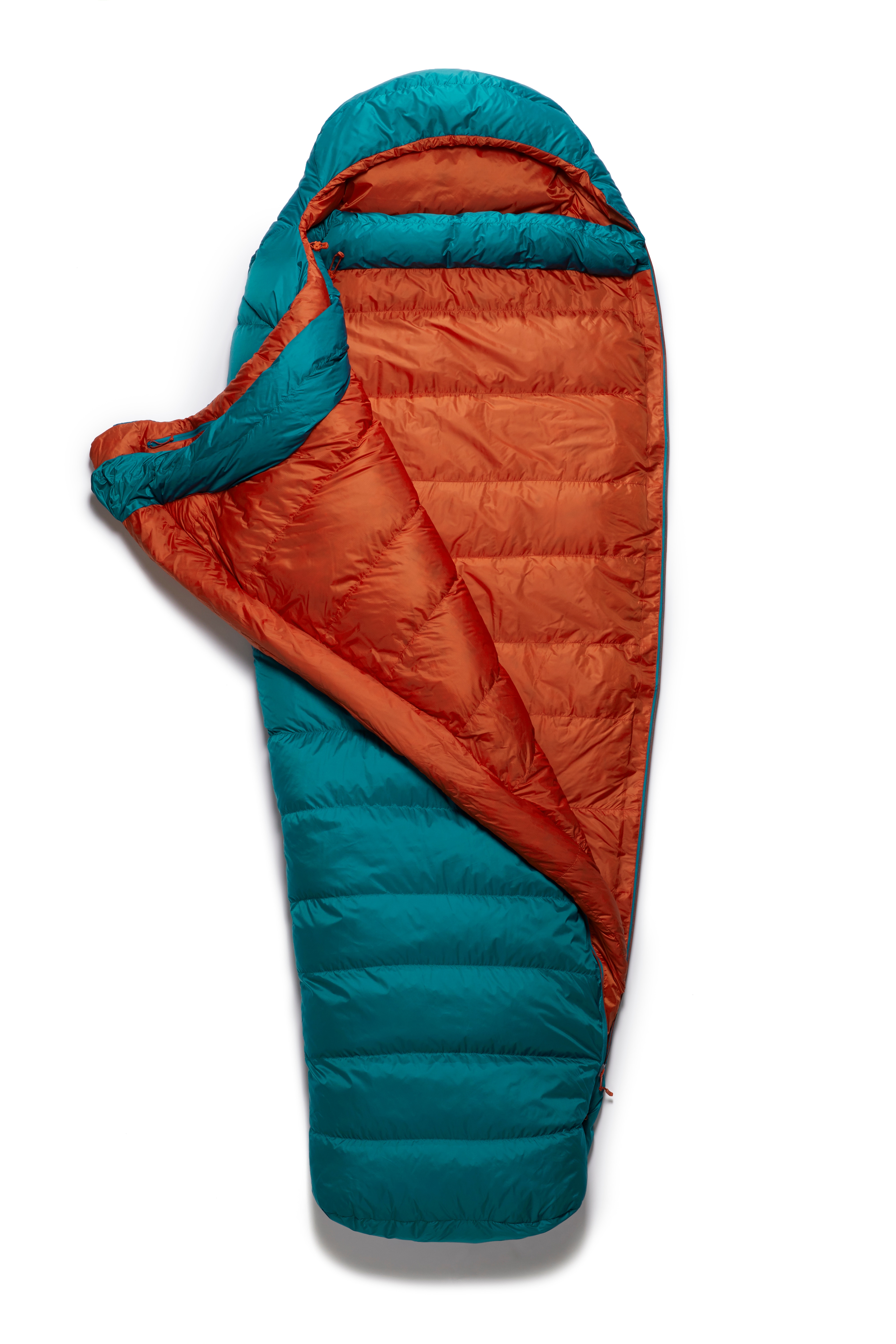RAB Ascent 500 Wmns LZ - Marina Blue<br>Temp-grense: -5°C - Nå i resirkulerte materialer!