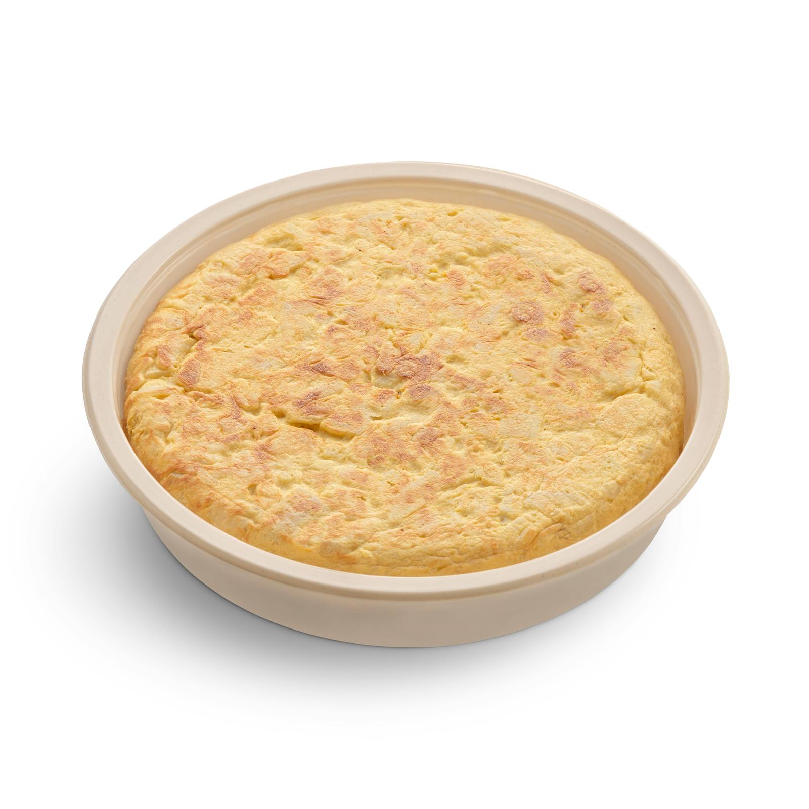 Omelette aux pommes de terre et aux oignons Prête à manger