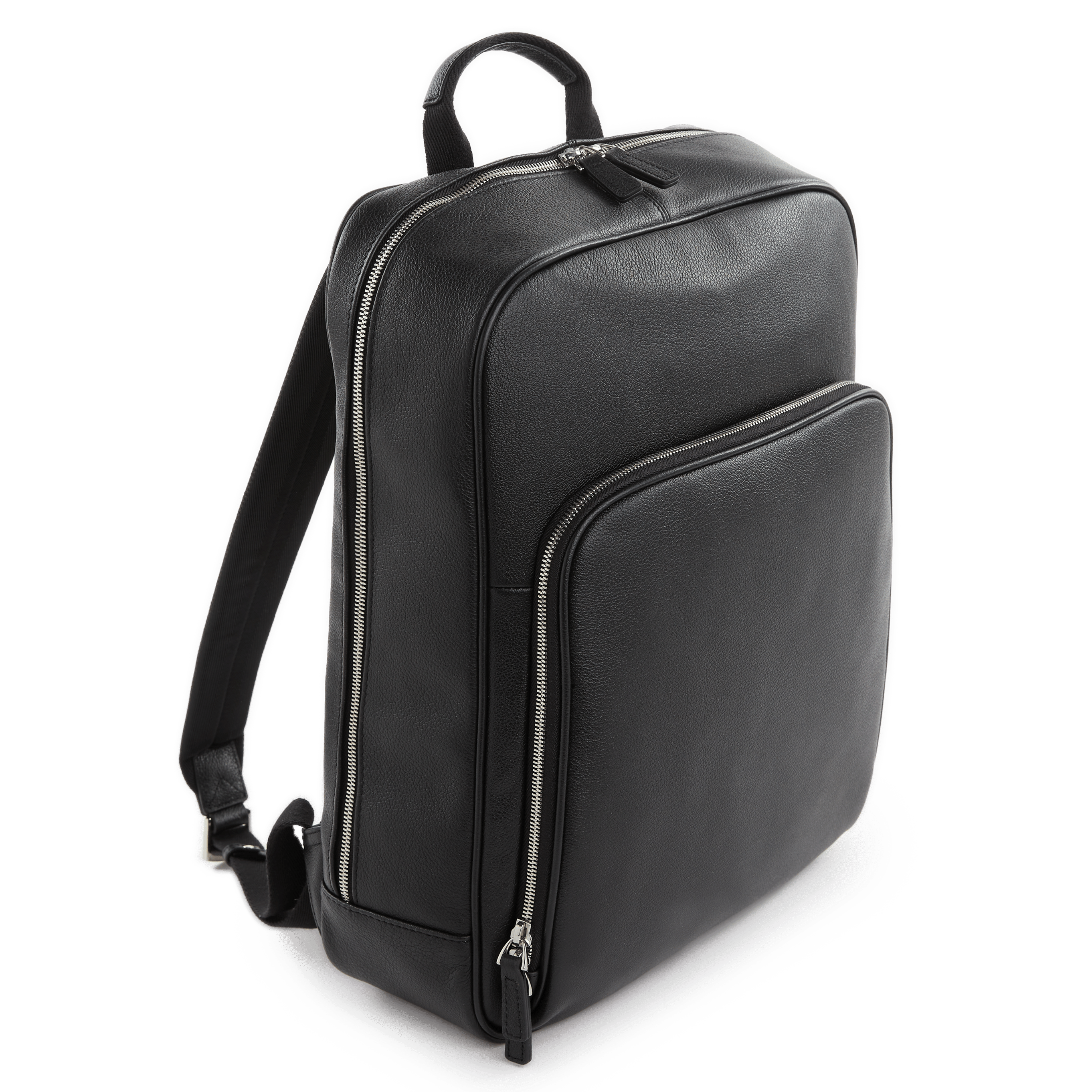 CITY - Sac à dos en cuir | Noir