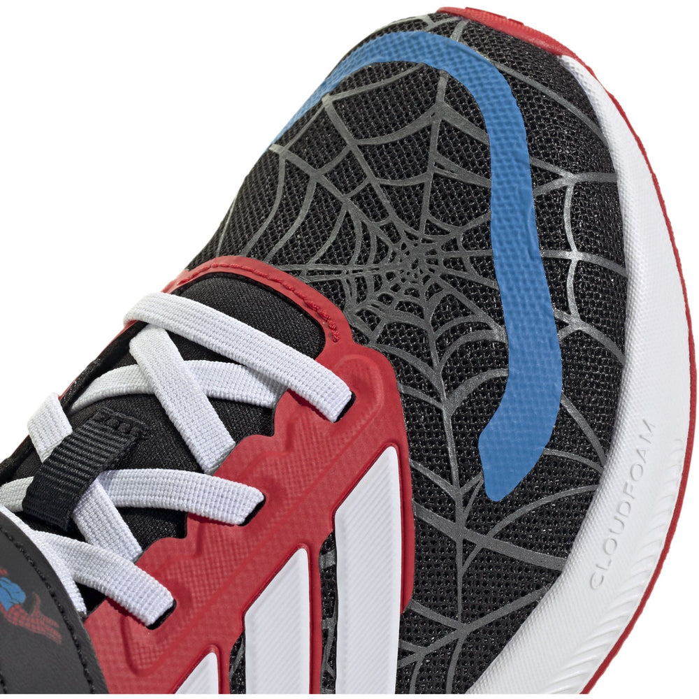 Køb adidas Originals Core Black/Ftwr White/Pure Ruby Runfalcon Spider-Man El C Sneakers