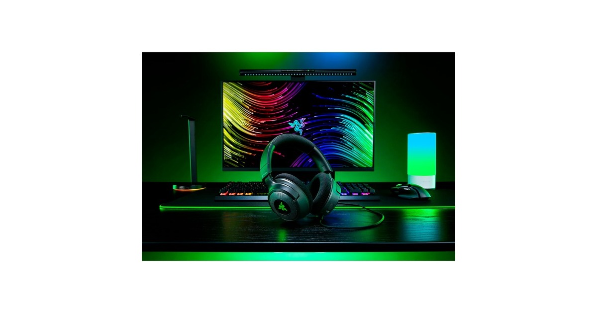 RazerKraken V4 X over-ear gaming headset  (Zwart, Pc, PlayStation 5, Nintendo Switch)