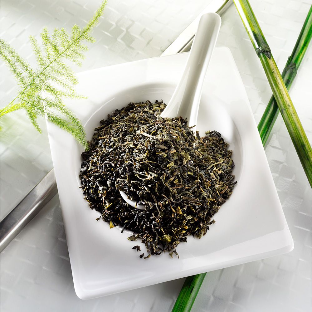 Schrader Grüner Tee Darjeeling Green River-Blend FTGFOP1