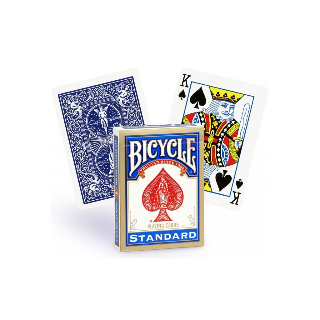 Cartes Bicycle "Rider Back" Standard - Dos Bleu