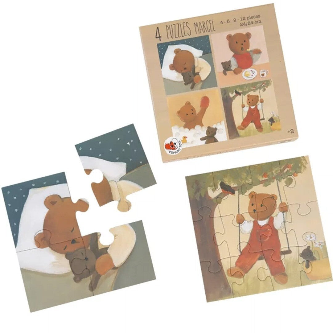 Egmont toys puzzel marcel - 4-6-9-12st