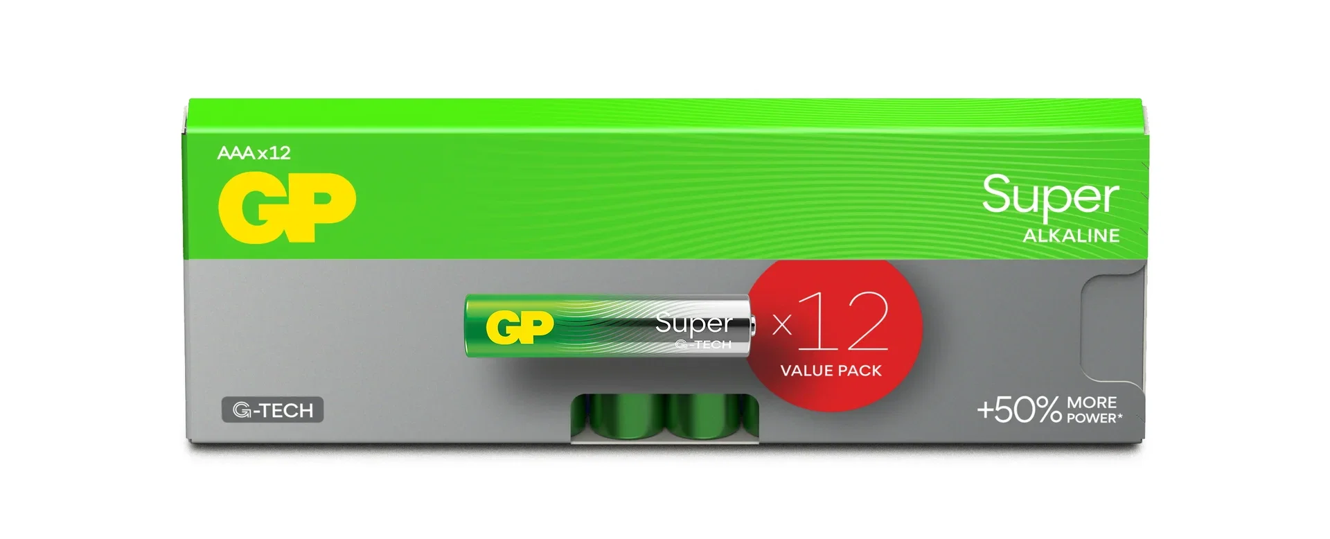 GP Batterier GP Super AAA LR03 12 pk