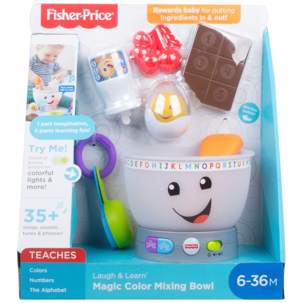 Fisher-Price Zauber-Farbmischschüssel „Lachen & Lernen“