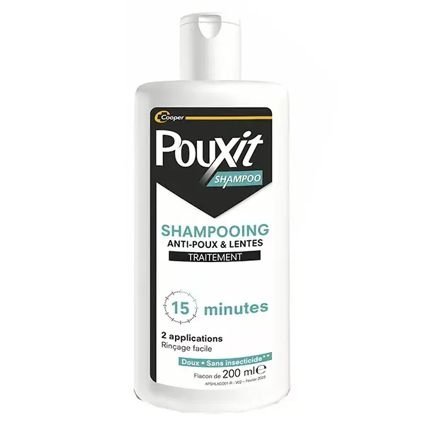 Shampoo antipiolhos POUXIT 200ml