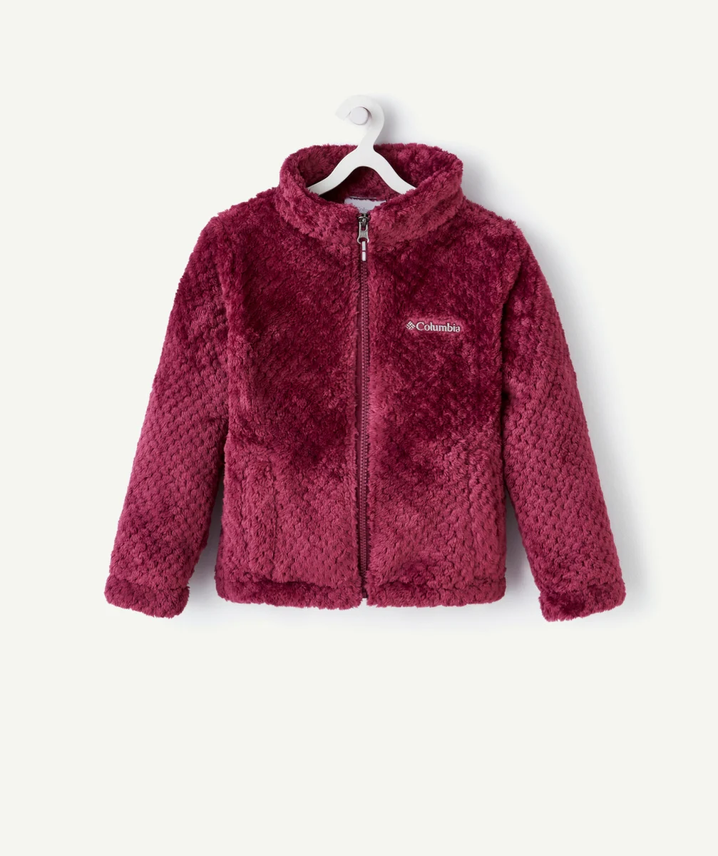 COLUMBIAVESTE POLAIRE FILLE FIRE SIDE BORDEAU